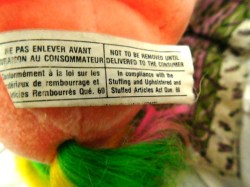 pink plush pony b